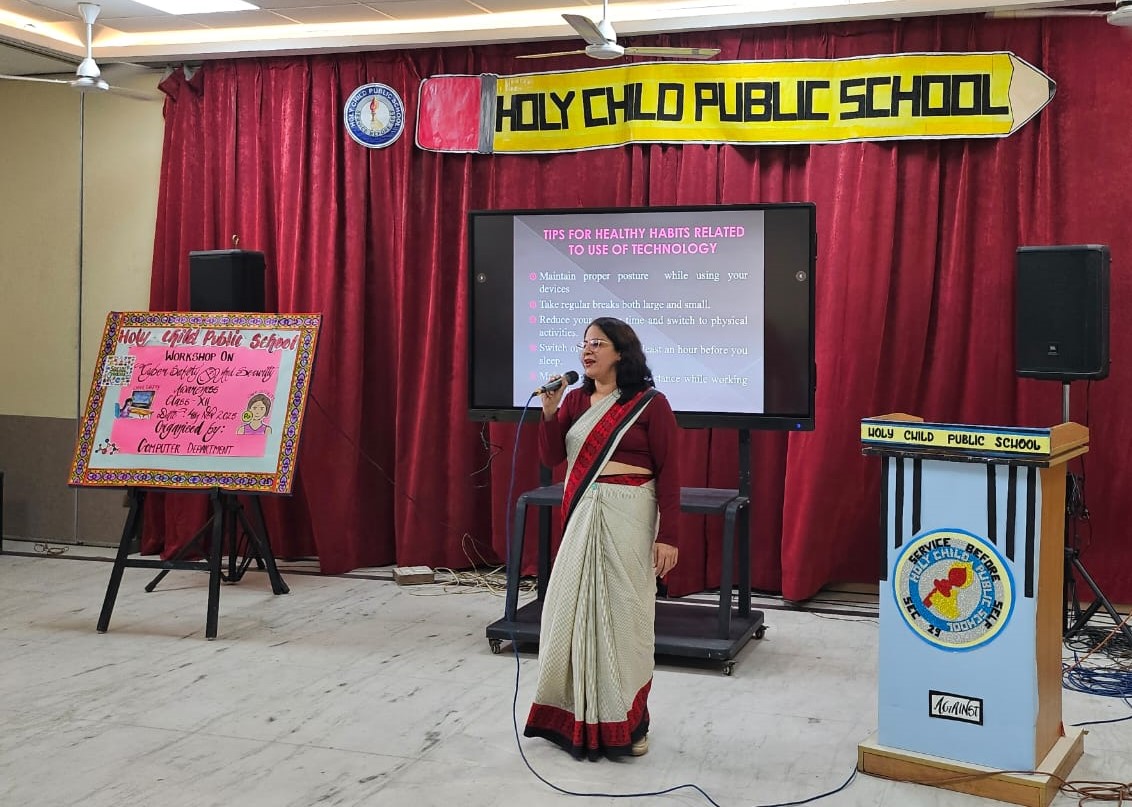 WORKSHOP  ON CYBER SAFETY AWARENESS