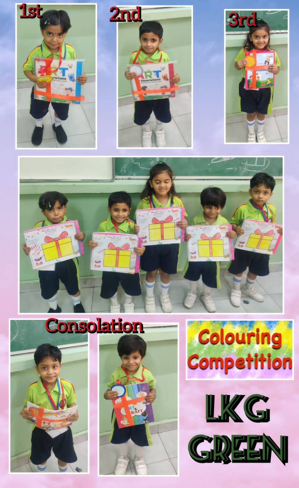 Colouring competition of class LKG