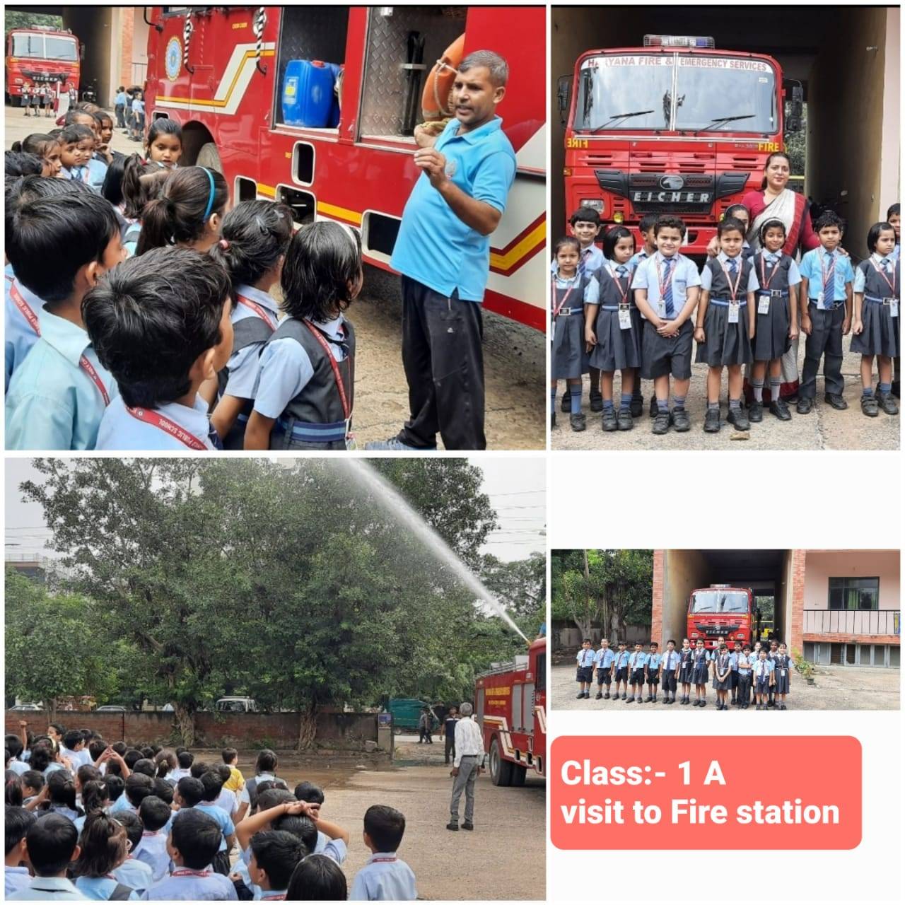 A VISIT TO THE FIRE STATION